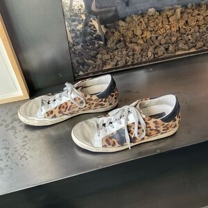 Golden Goose Leopard Print sneakers size 39
